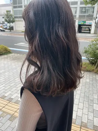 セミロング ヘアアレンジ Era Hatsuneのヘアスタイル