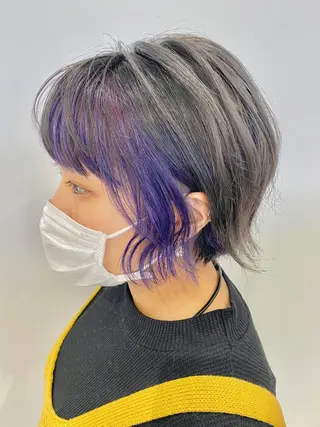 ショート カラー ufu所属・🫧KOWATA KASUMI🫧のヘアスタイル