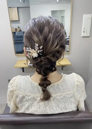 ミディアム ヘアアレンジ 🫧【公式】 Lig.横浜🫧のヘアスタイル