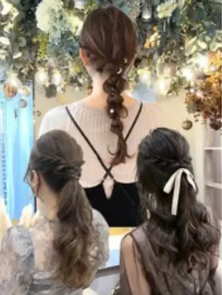 ヘアアレンジ 🩰大宮/艶カラー uta🩰のヘアスタイル