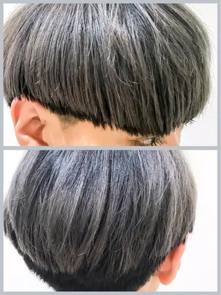 ショート 内田 敦士のヘアスタイル