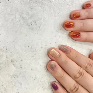 ネイル Yuriko Omi パラジェル/渋谷のネイルデザイン