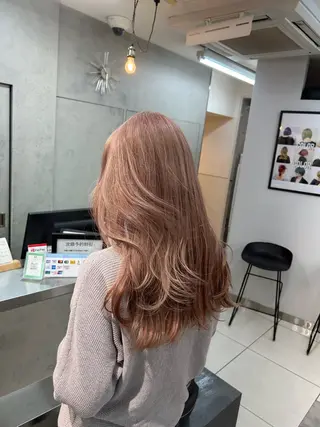 ロング レイヤー×ツヤカラー 渋谷/kougaのヘアスタイル