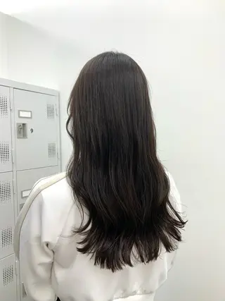 セミロング カラー 本格ヘッドスパ🌿 ×ヘア 佐藤のヘアスタイル