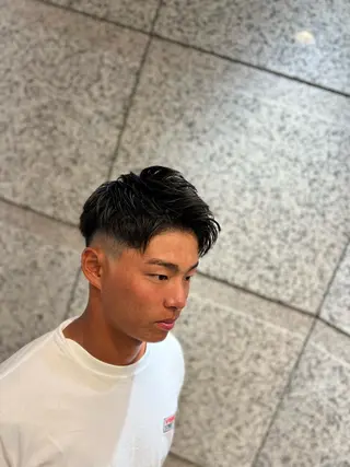 メンズ ヘアモードキクチ銀座店所属・💈藤崎 虎之介💈のヘアスタイル