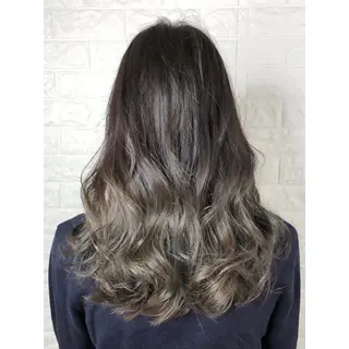 ミディアム カラー KIZU 髪質改善 オカルト怪談のヘアスタイル