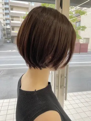 ショート 新村 華奈絵のヘアスタイル