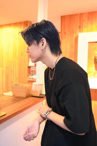 ショート カラー メンズ 鈴木健太郎/ショート /メンズ/髪質改善のヘアスタイル