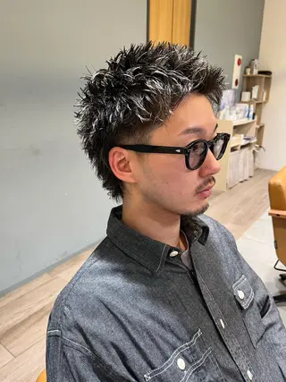 カラー メンズ tata所属・メンズカット/ 外国人風/小嶺佑介のヘアスタイル