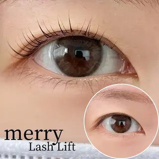 マツエク・マツパ merry Lash Liftのマツエク・マツパデザイン