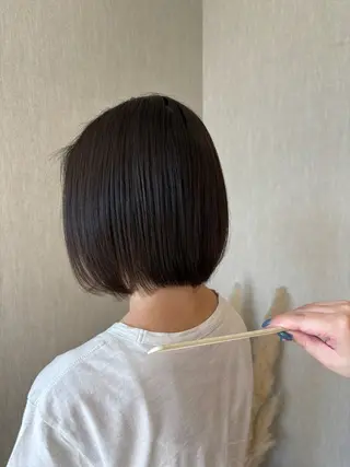 ミディアム 長尾ゆりの/ボブ/ ベージュ/ハイトーンのヘアスタイル