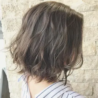 ミディアム カラー パーマ ヘアアレンジ メンズ キッズ ネイル マツエク・マツパ uno pulir所属・トップスタイリスト 永尾拓也のヘアスタイル