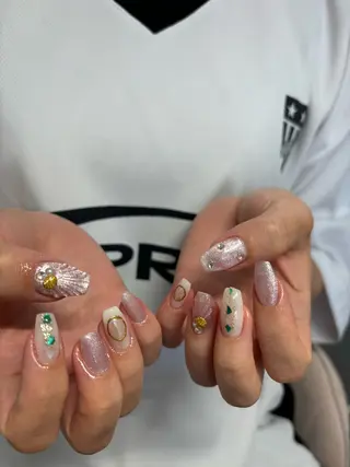 ネイル I P'ink nail salon所属・I pinknail 韓国風·持ち込み専門のネイルデザイン