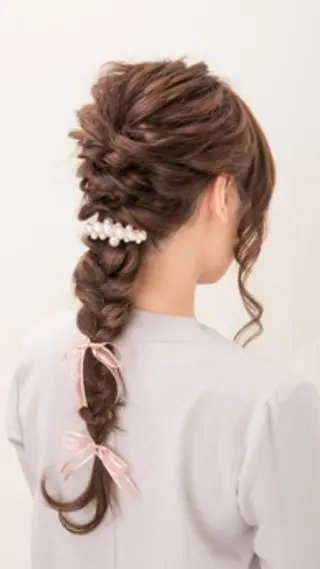 ヘアアレンジ ベストシーン 新浦安のマツエク・マツパデザイン