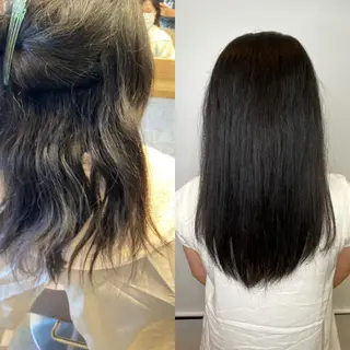 セミロング パーマ sola方南町所属・原一真/ 外国人ショートヘアのヘアスタイル