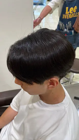 ショート パーマ メンズ 【メンズパーマ✨️ フェザーパーマ】岩城のヘアスタイル