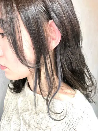 ミディアム 💗艶カラー💗 CECILのヘアスタイル