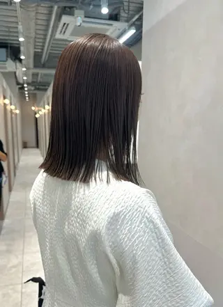 ミディアム 透明感カラー✴︎ SAYAKAのヘアスタイル