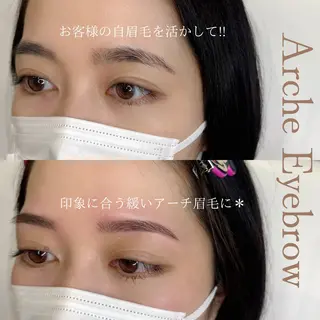 アイブロウ WHITEEYE堺東 店長/藁粥　明の眉毛・アイブロウイメージ