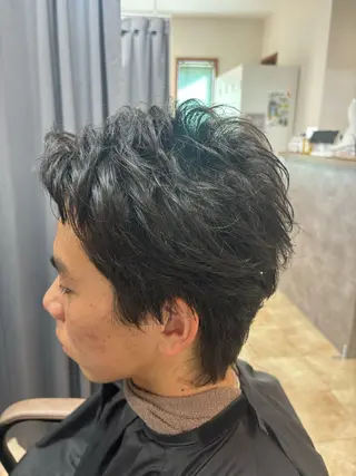 ショート メンズ 竹内 滉太のヘアスタイル
