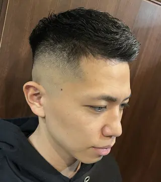 ショート CuMARi所属・予約の95%パーマ 🌈men's専門店のヘアスタイル