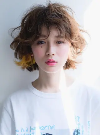 ミディアム マーブル東京 三軒茶屋 美容室のヘアスタイル