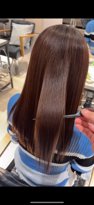 ロング 💭透明感/艶髪🫧 haluki🫧‪のヘアスタイル