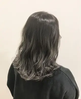 ミディアム 常山 篤志のヘアスタイル