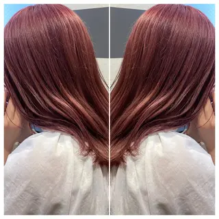 セミロング カラー ヘアアレンジ 竹内啓太 ボブのヘアスタイル