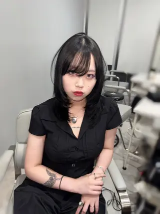 ロング カラー Sakura❤︎/ 透明感カラーのヘアスタイル