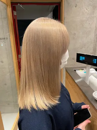 ミディアム TELA HAIR 研究学園所属・TELA HAIR 大倉　曜のヘアスタイル