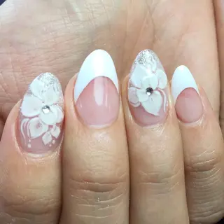 ネイル 深爪矯正/爪育成ケア manie nailのネイルデザイン