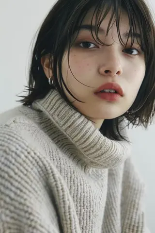 ショート カラー パーマ 🌜 Lulu 🌛 公式/大通のヘアスタイル