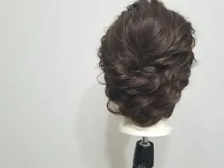 ロング カラー ヘアアレンジ See by merのマツエク・マツパデザイン