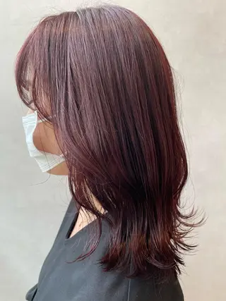 セミロング 鈴木 つかさのヘアスタイル