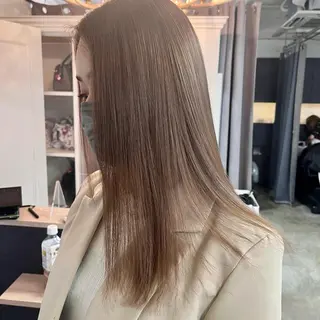 セミロング カラー ボブ& 髪質改善FUMIYAのヘアスタイル