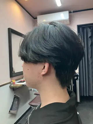 パーマ メンズ カット無料‪✂︎‬ 清水 真之介のヘアスタイル