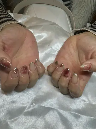 ネイル 濱岡 咲のネイルデザイン