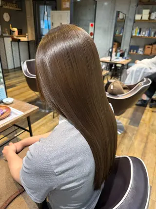 ロング flannel 加藤 優介のヘアスタイル