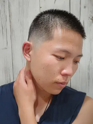 ショート メンズ HAIR&GROOMING　YOSHIZAWA Inc. BANDAI所属・💈多賀 裕史💈のヘアスタイル
