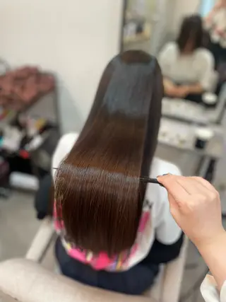 ロング ‎髪質改善/美髪矯正 mitsuki‎のヘアスタイル