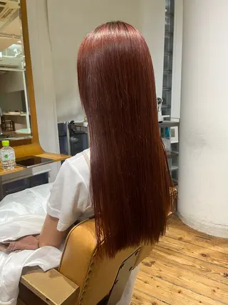 ロング カラー カット/パーマモデル 募集🩵　yukaのヘアスタイル