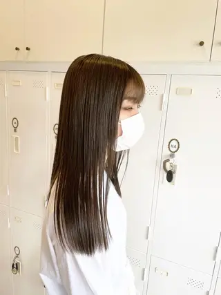 ロング カラー 大阪長居🌱野見山 卓也のヘアスタイル