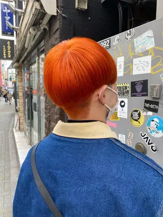 カラー メンズ 艶髪サラサラカラー 🌈前原健吾のヘアスタイル