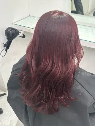 ロング 🩷暖色カラー🩷 BONのヘアスタイル