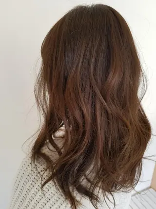 ロング カラー 髪質改善/ハイライト 小林秀樹のヘアスタイル