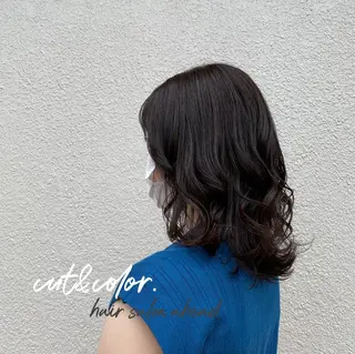 ミディアム 🪻花屋併設🪻秀島 有紀のヘアスタイル