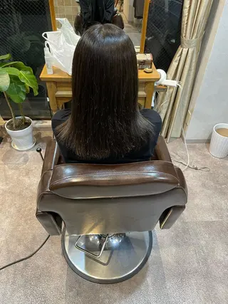 セミロング 美容室amor所属・美髪 透明感カラーSotaのヘアスタイル
