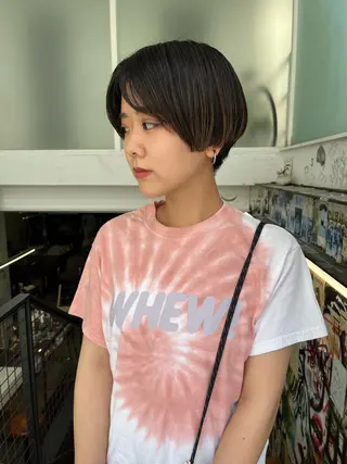 ショート NOUN所属・eri kinjoのヘアスタイル