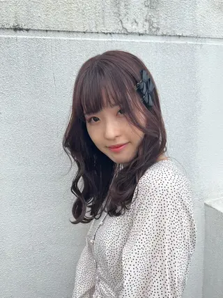 ロング カラー Ayaka🩰🎀 ガーリー/暖色♡のヘアスタイル